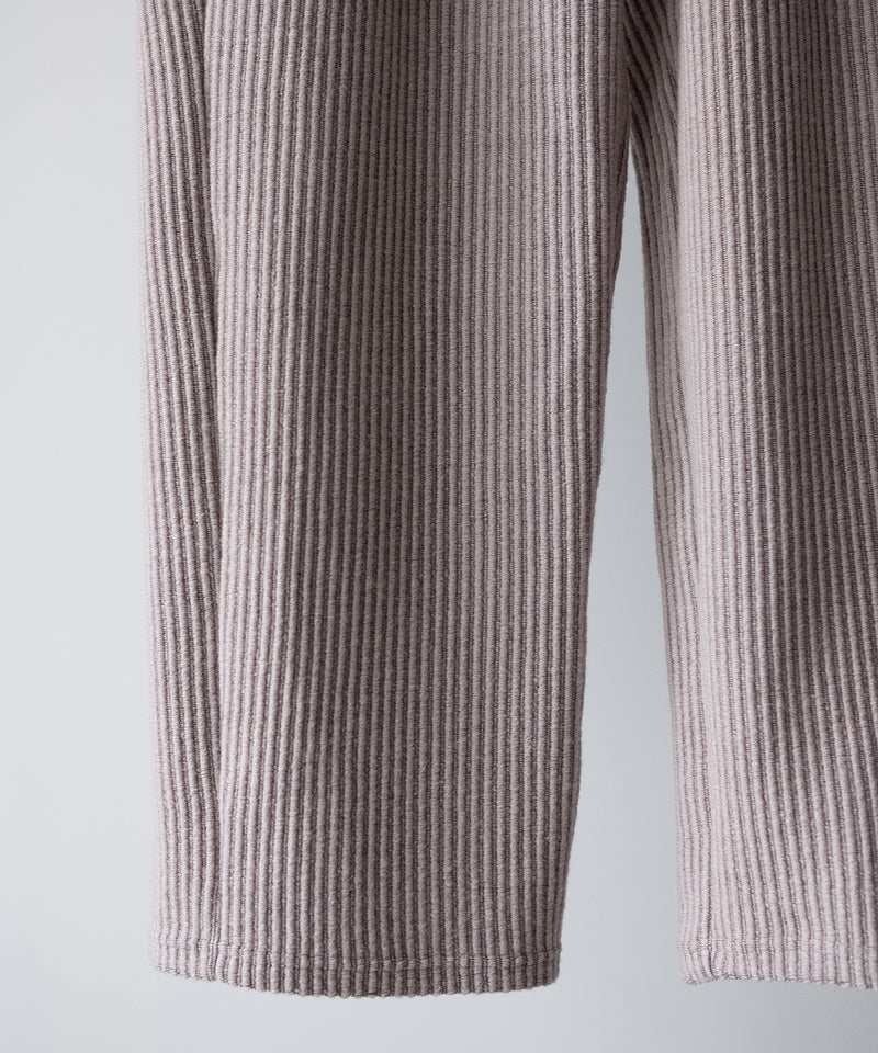 WOOLCORD BELTLESS SLACKS - ANCELLM