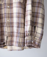 NEL CHECK OVER WORK SHIRT - ANCELLM