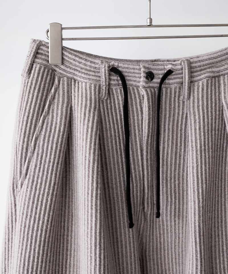 WOOL CORDUROY CARGO SLACKS - ANCELLM