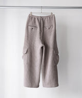 WOOL CORDUROY CARGO SLACKS - ANCELLM