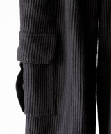 WOOL CORDUROY CARGO SLACKS - ANCELLM