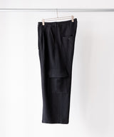 WOOL CORDUROY CARGO SLACKS - ANCELLM