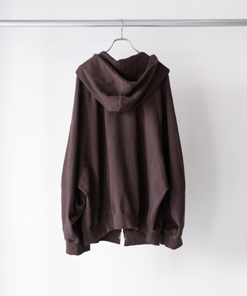 SWEAT HOODIE COAT - ANCELLM