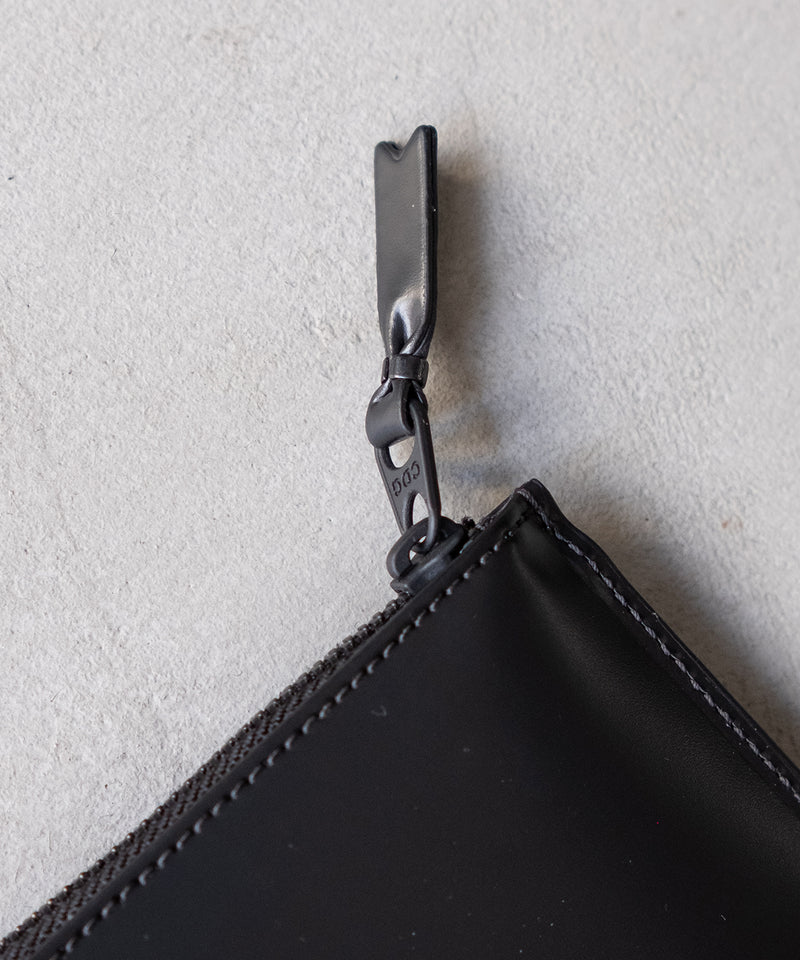 VERY BLACK LEATHER LIN (8Z-I031-051) - Wallet COMME des GARCONS