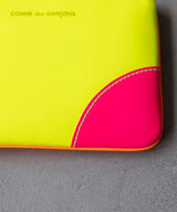 SUPER FLUO LEATHER LINE (8Z-H081-051) - Wallet COMME des GARCONS
