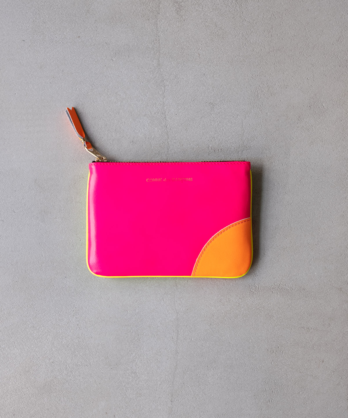 SUPER FLUO LEATHER LINE (8Z-H081-051) - Wallet COMME des GARCONS
