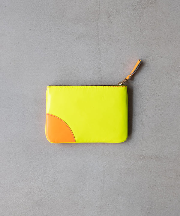 SUPER FLUO LEATHER LINE (8Z-H081-051) - Wallet COMME des GARCONS