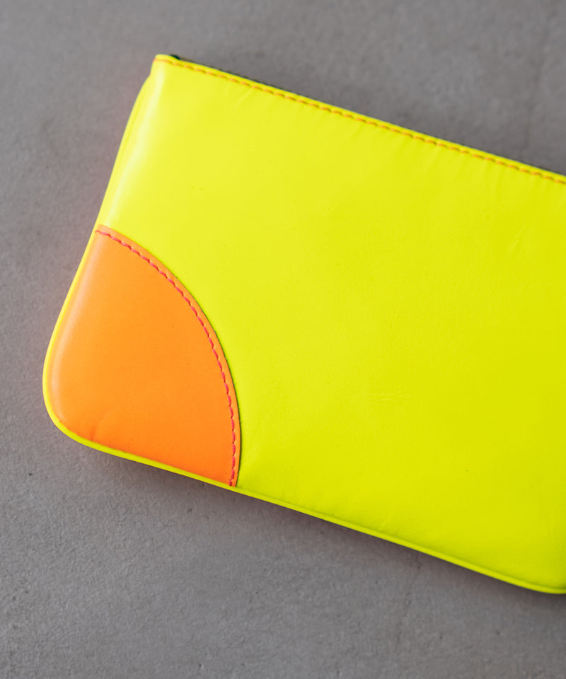 SUPER FLUO LEATHER LINE (8Z-H081-051) - Wallet COMME des GARCONS