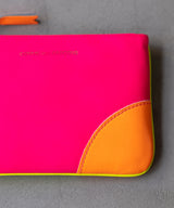SUPER FLUO LEATHER LINE (8Z-H081-051) - Wallet COMME des GARCONS