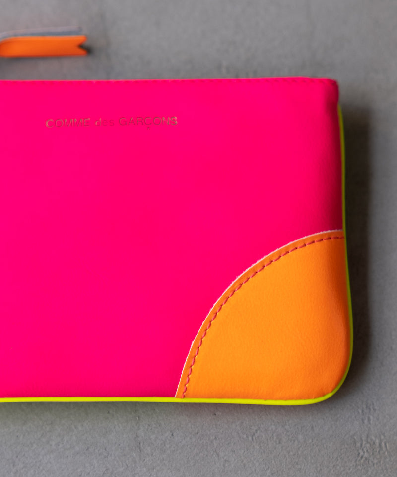SUPER FLUO LEATHER LINE (8Z-H081-051) - Wallet COMME des GARCONS