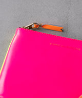 SUPER FLUO LEATHER LINE (8Z-H081-051) - Wallet COMME des GARCONS