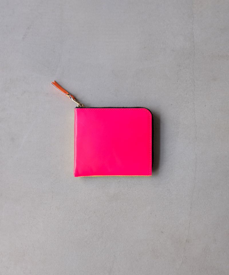 SUPER FLUO LEATHER LINE (8Z-H031-051) - Wallet COMME des GARCONS