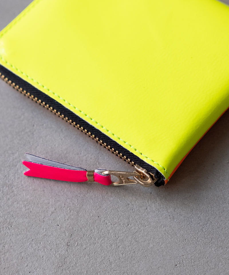 SUPER FLUO LEATHER LINE (8Z-H031-051) - Wallet COMME des GARCONS