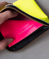 SUPER FLUO LEATHER LINE (8Z-H031-051) - Wallet COMME des GARCONS