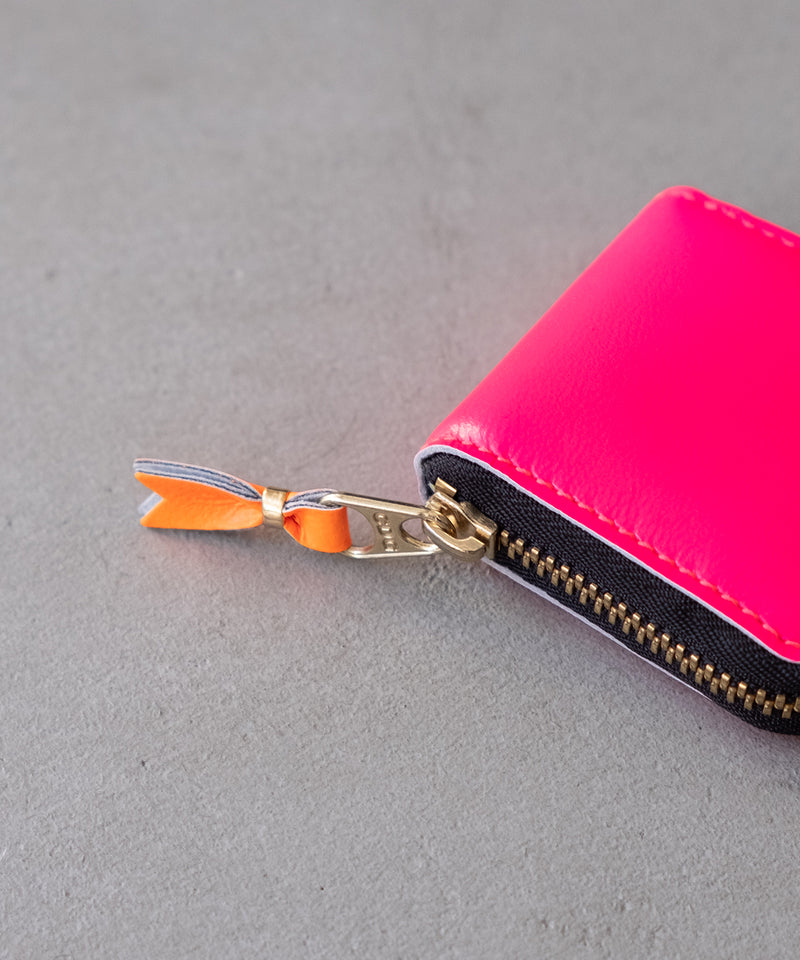 SUPER FLUO LEATHER LINE (8Z-H041-051) - Wallet COMME des GARCONS