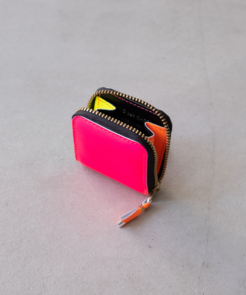 SUPER FLUO LEATHER LINE (8Z-H041-051) - Wallet COMME des GARCONS
