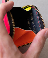 SUPER FLUO LEATHER LINE (8Z-H041-051) - Wallet COMME des GARCONS