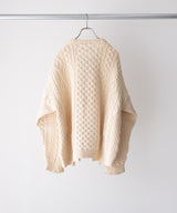 circa make track jacket cutback fisherman sweater - 77circa