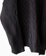 circa make track jacket cutback fisherman sweater - 77circa