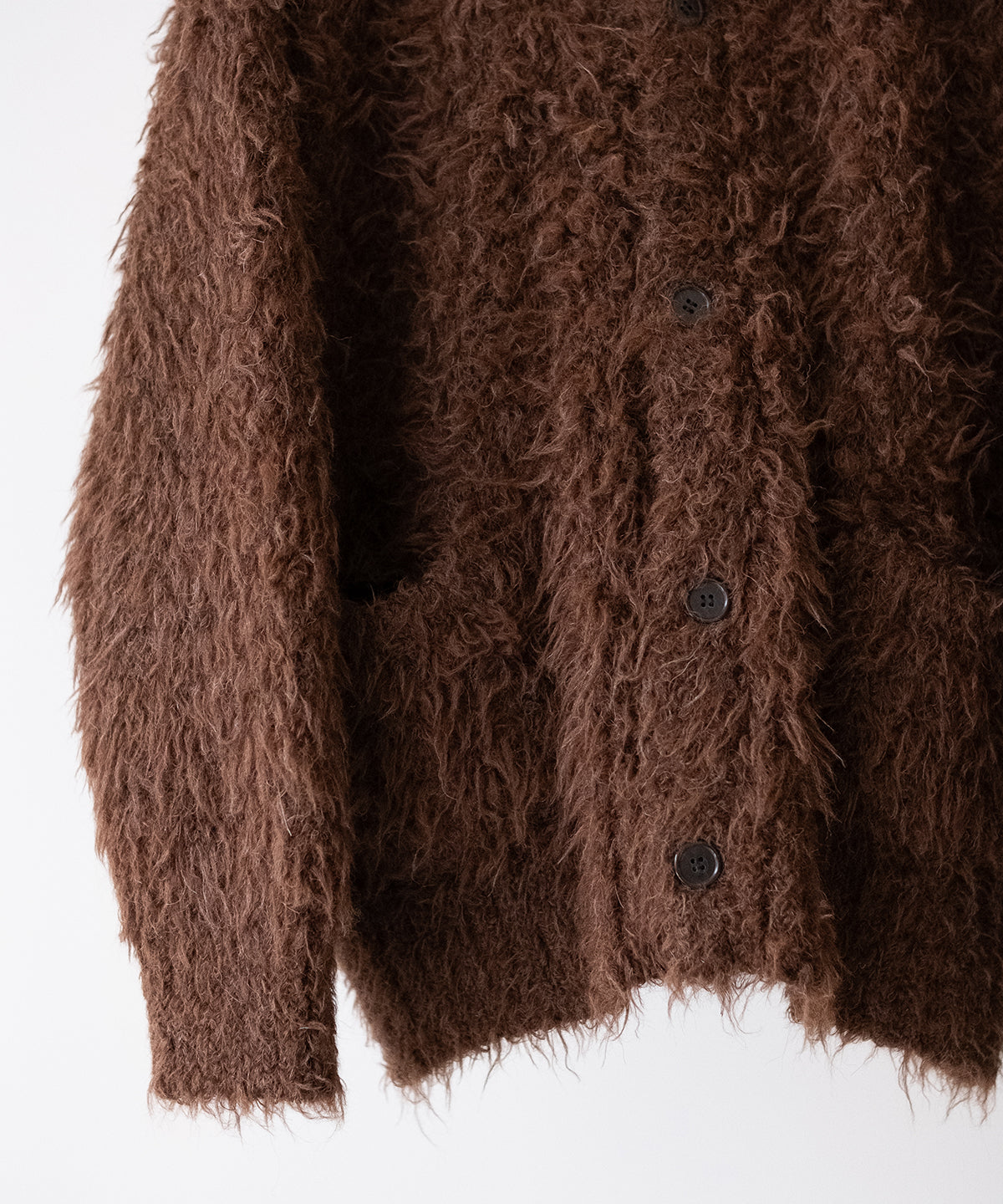 ALPACA FUR CARDIGAN