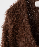 ALPACA FUR CARDIGAN - MARKAWARE