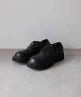 GR02V / CALF FULL GRAIN / LACED BIG DADDY SHOES - GUIDI