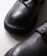 GR02V / CALF FULL GRAIN / LACED BIG DADDY SHOES - GUIDI