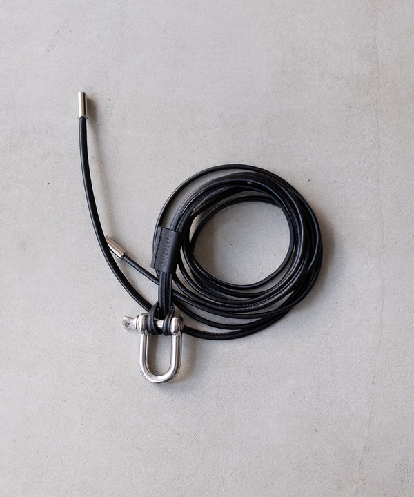 LEATHER ROPE BELT - ANCELLM – C THE C