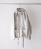 HOODED FIELD SHIRT JACKET - ANCELLM