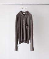 CAS/SIL KIMONO KNIT SHIRT - ANCELLM