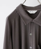 CAS/SIL KIMONO KNIT SHIRT - ANCELLM