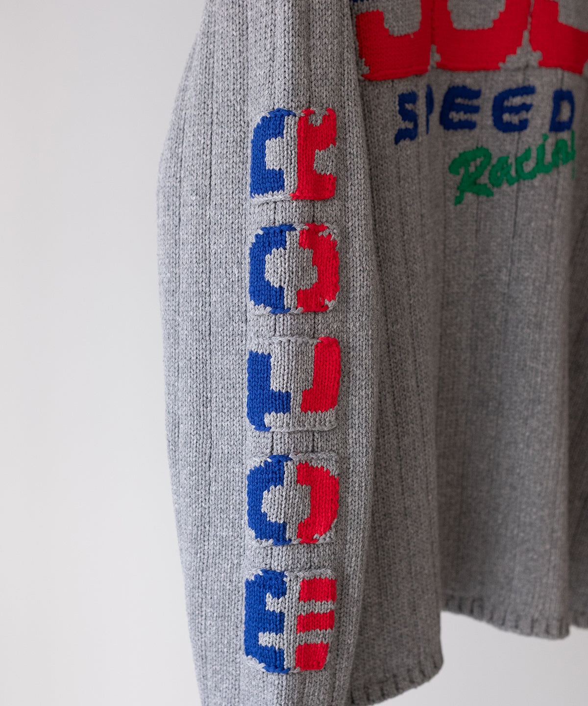 KNITTED RACING SWEATER