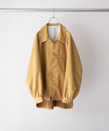 VEGAN SUEDE LONG SHIRT - ANCELLM