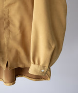 VEGAN SUEDE LONG SHIRT - ANCELLM