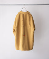 VEGAN SUEDE LONG SHIRT - ANCELLM