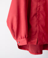 VEGAN SUEDE LONG SHIRT - ANCELLM