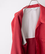 VEGAN SUEDE LONG SHIRT - ANCELLM