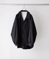 VEGAN SUEDE LONG SHIRT - ANCELLM