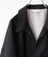 VEGAN SUEDE LONG SHIRT - ANCELLM