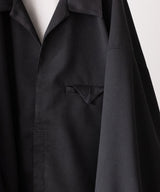 VEGAN SUEDE LONG SHIRT - ANCELLM