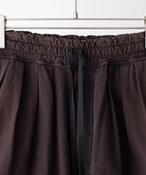 DRAPE WIDE EASY CUT SLACKS - ANCELLM