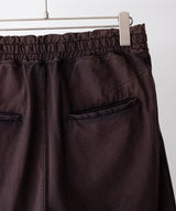 DRAPE WIDE EASY CUT SLACKS - ANCELLM