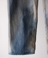 AGING MIDDLE STRAIGHT 5P DENIM PANTS - ANCELLM