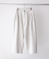 SMOOTH PANEL WIDE SLACKS - ANCELLM