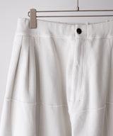 SMOOTH PANEL WIDE SLACKS - ANCELLM