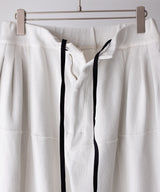 SMOOTH PANEL WIDE SLACKS - ANCELLM