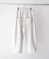 SMOOTH PANEL WIDE SLACKS - ANCELLM