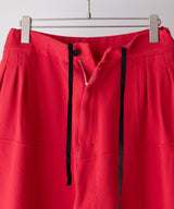 SMOOTH PANEL WIDE SLACKS - ANCELLM