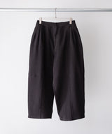 SMOOTH PANEL WIDE SLACKS - ANCELLM
