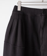 SMOOTH PANEL WIDE SLACKS - ANCELLM